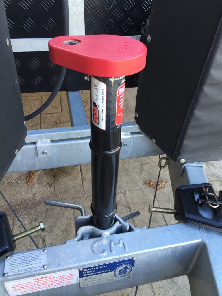 New BOS 370 Jockey Wheel Fitted to Olaf RVeeThereYet